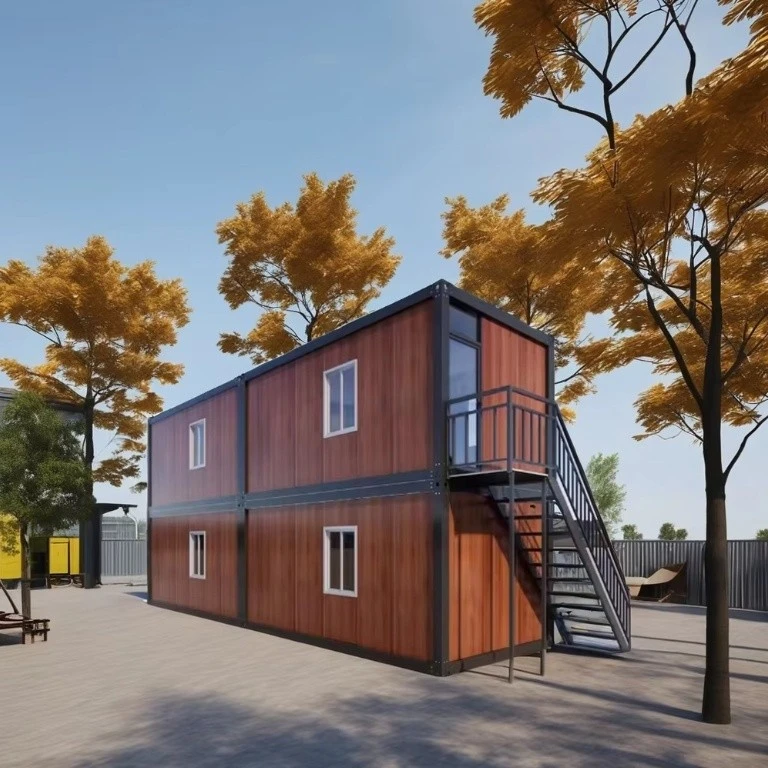Casă de containere prefabricată cu asamblare rapidă