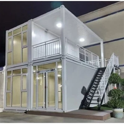 Casă de containere stivuită cu asamblare rapidă